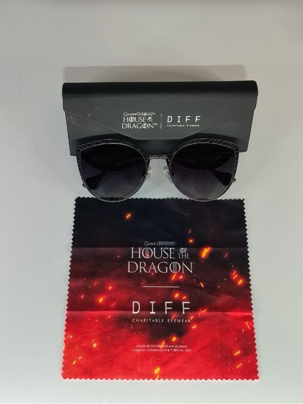 Rare Limited Edition DIFF Eyewear x Game of Thrones: House of the Dragon Sunglas